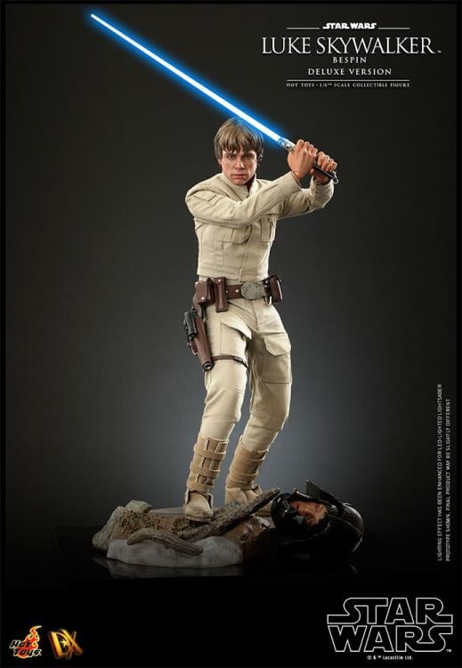 Star Wars: The Empire Strikes Back DX25 Luke Skywalker (Bespin) Deluxe 1/6th Scale Collectible Figure Gallery Image 3