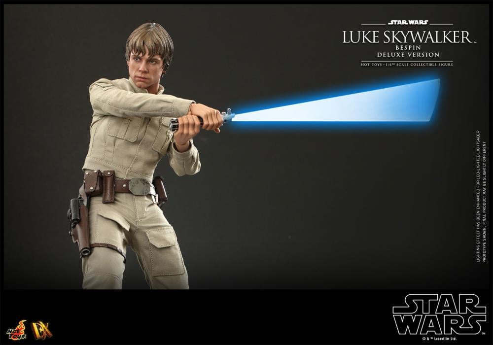 Star Wars: The Empire Strikes Back DX25 Luke Skywalker (Bespin) Deluxe 1/6th Scale Collectible Figure Gallery Image 5
