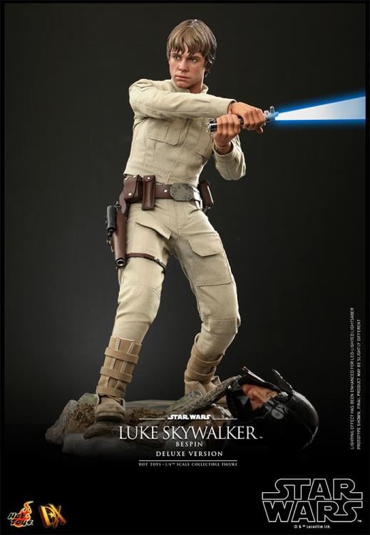 Star Wars: The Empire Strikes Back DX25 Luke Skywalker (Bespin) Deluxe 1/6th Scale Collectible Figure Gallery Image 4