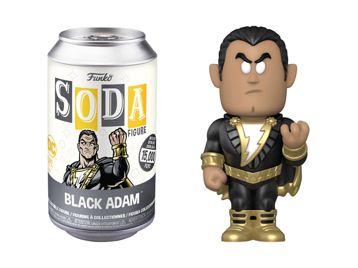 DC Comics Vinyl Soda Black Adam Limited Edition Figure Gallery Image 1