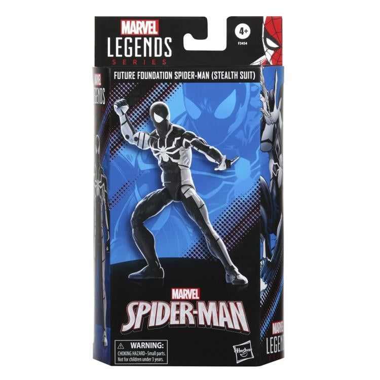 Spider-Man Marvel Legends Future Foundation Spider-Man (Stealth Suit) Action Figure Gallery Image 8
