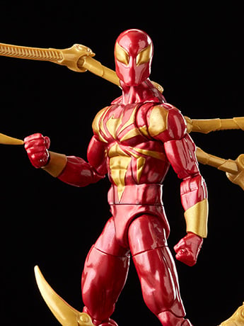 Spider-Man Marvel Legends Iron Spider Action Figure Gallery Image 2