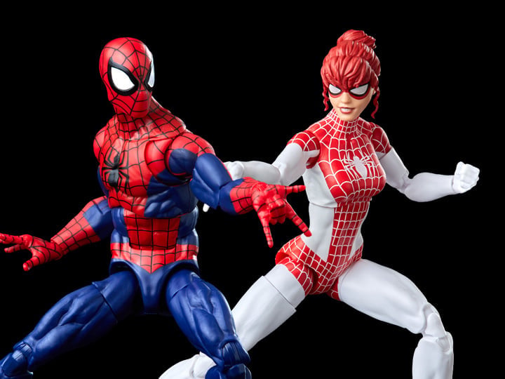 The Amazing Spider-Man Marvel Legends Spider-Man & Spinneret