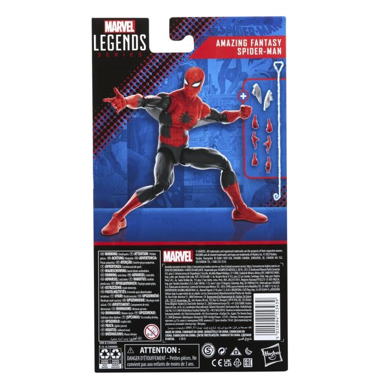 マーベルレジェンド スパイダーマン Amazing Fantasy アメイジング Amazon.com: Spider-Man Marvel Legends Series 60th Anniversary