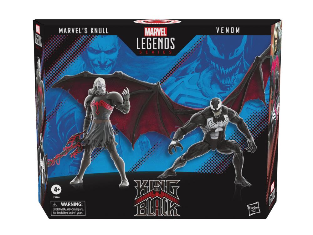 King in Black Marvel Legends Marvel's Knull & Venom Action Figure