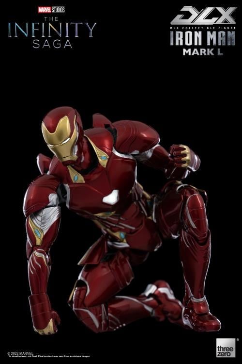 Avengers: Infinity Saga DLX Iron Man Mark 50 1/12 Scale Action Figure Gallery Image 21