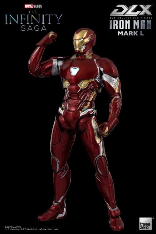 Avengers: Infinity Saga DLX Iron Man Mark 50 1/12 Scale Action Figure Gallery Image 4