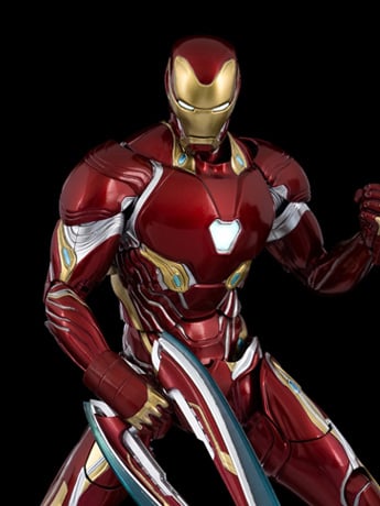Avengers: Infinity Saga DLX Iron Man Mark 50 1/12 Scale Action Figure Gallery Image 2
