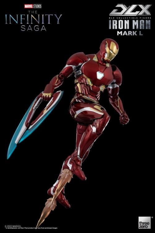 Avengers: Infinity Saga DLX Iron Man Mark 50 1/12 Scale Action Figure Gallery Image 8