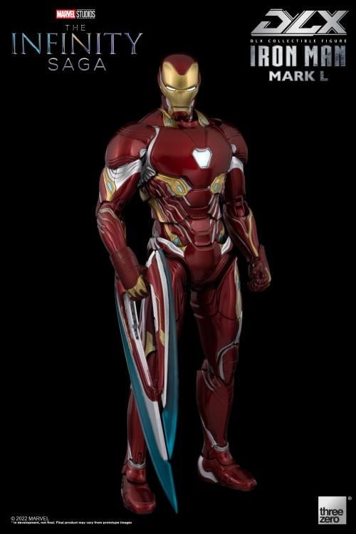 Avengers: Infinity Saga DLX Iron Man Mark 50 1/12 Scale Action Figure Gallery Image 7