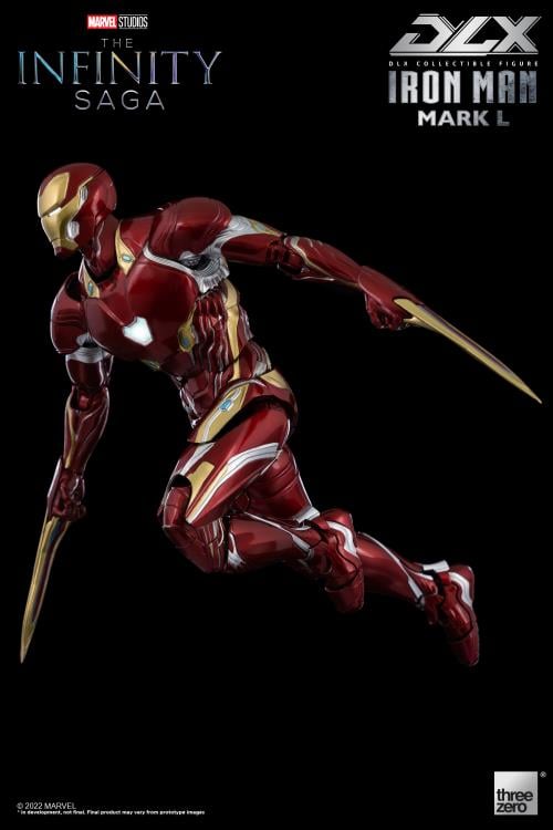 Avengers: Infinity Saga DLX Iron Man Mark 50 1/12 Scale Action Figure Gallery Image 15
