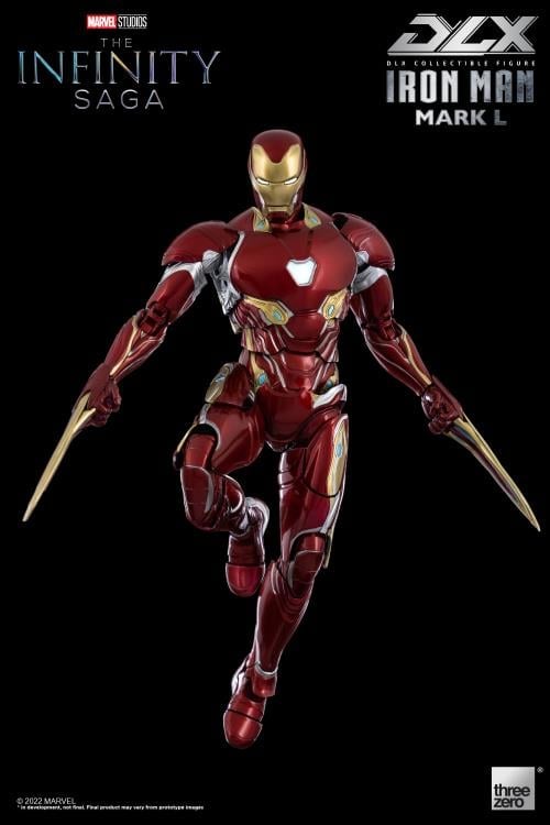 Avengers: Infinity Saga DLX Iron Man Mark 50 1/12 Scale Action Figure Gallery Image 16
