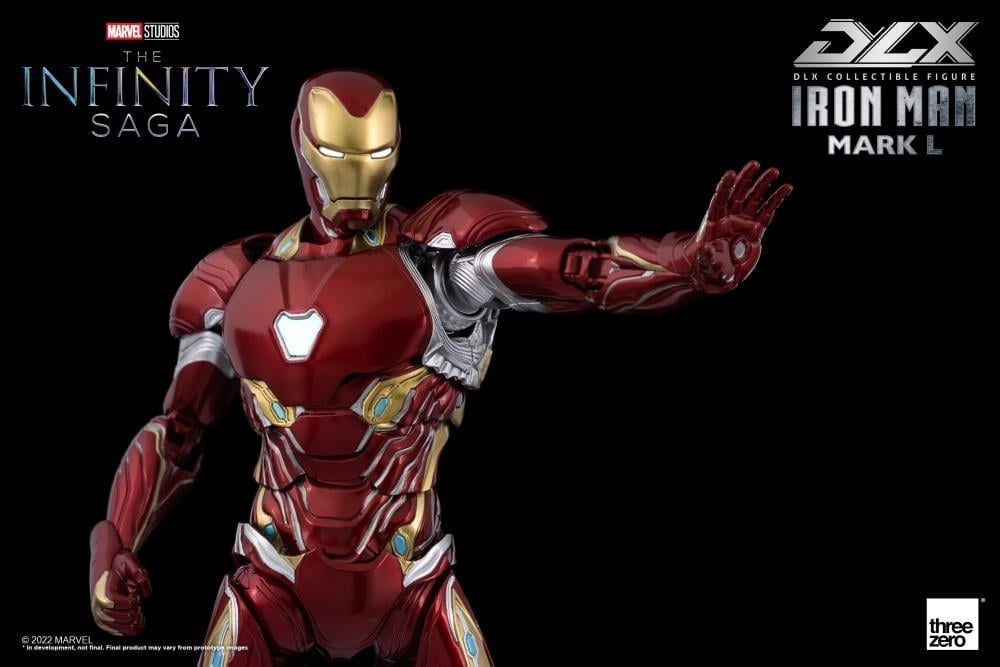 Avengers: Infinity Saga DLX Iron Man Mark 50 1/12 Scale Action Figure Gallery Image 13