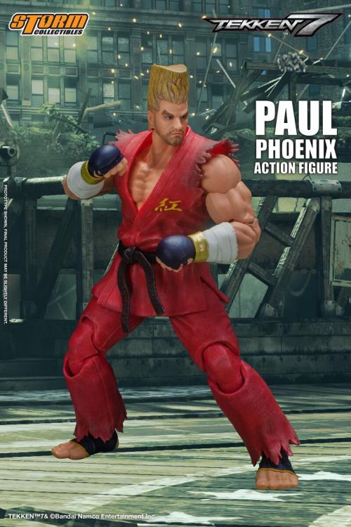 Tekken 7 Paul Phoenix 1/12 Scale Action Figure Gallery Image 8