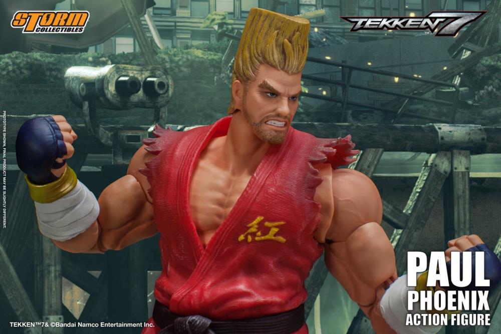 Tekken 7 Paul Phoenix 1/12 Scale Action Figure Gallery Image 19