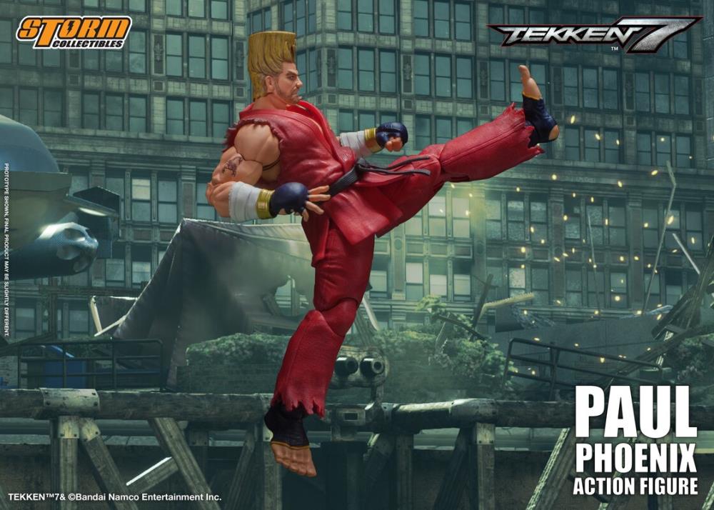 Tekken 7 Paul Phoenix 1/12 Scale Action Figure Gallery Image 20