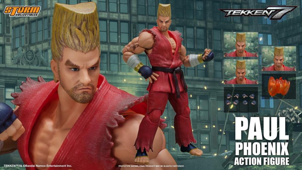 Tekken 7 Paul Phoenix 1/12 Scale Action Figure Gallery Image 24