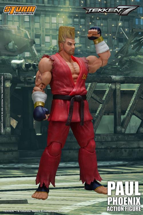 Tekken 7 Paul Phoenix 1/12 Scale Action Figure Gallery Image 5