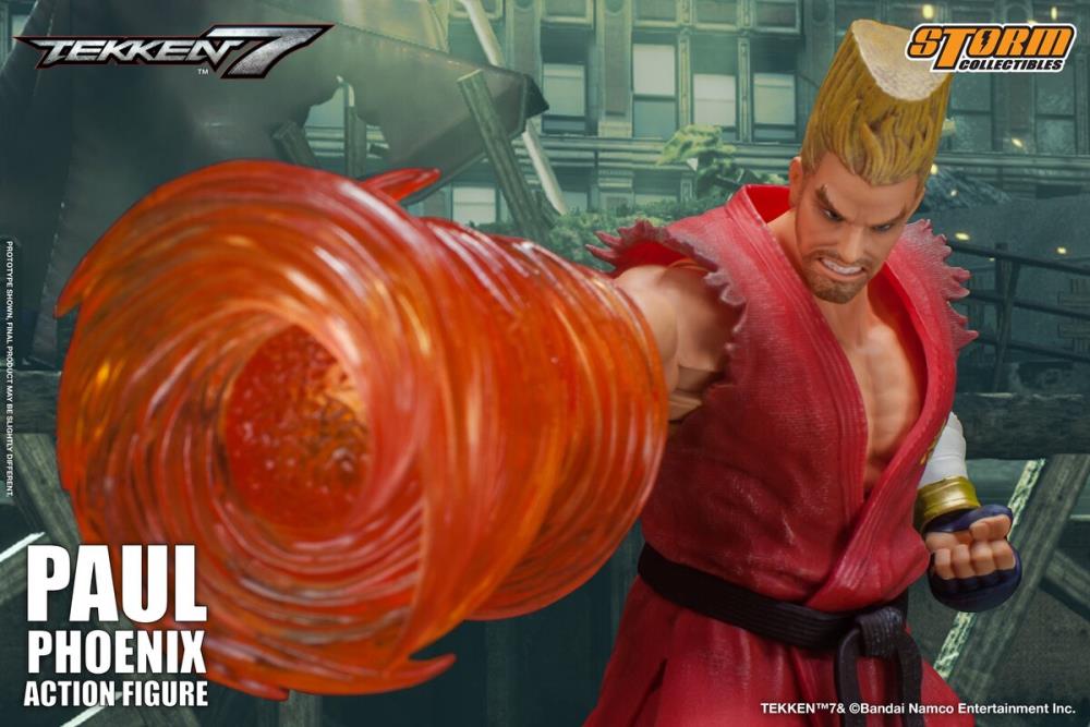 Tekken 7 Paul Phoenix 1/12 Scale Action Figure Gallery Image 23