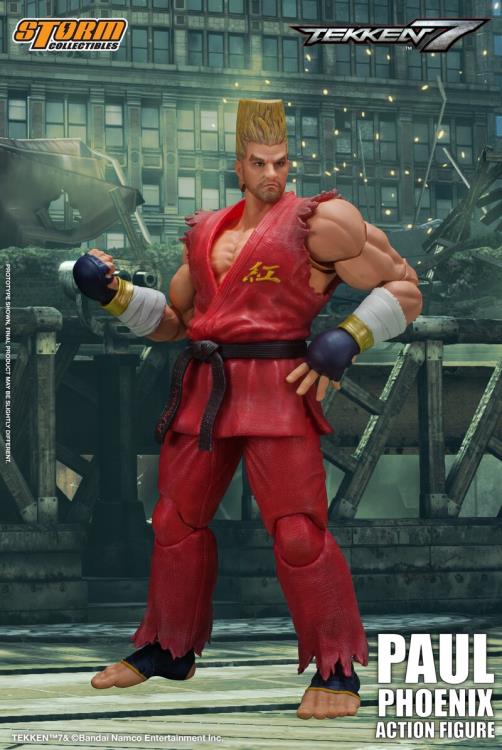 Tekken 7 Paul Phoenix 1/12 Scale Action Figure Gallery Image 3