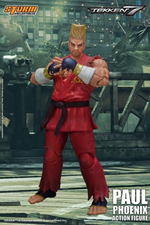 Tekken 7 Paul Phoenix 1/12 Scale Action Figure Gallery Image 7