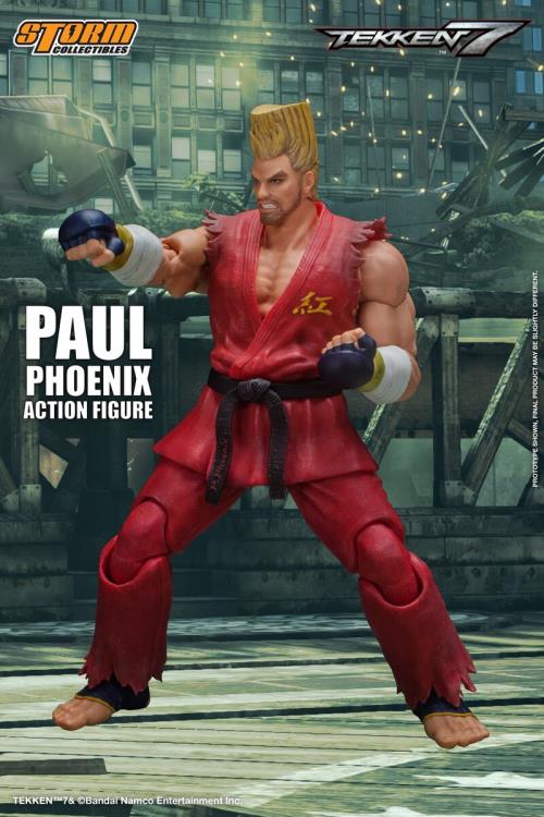 Tekken 7 Paul Phoenix 1/12 Scale Action Figure Gallery Image 9