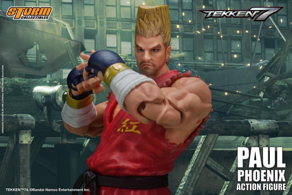 Tekken 7 Paul Phoenix 1/12 Scale Action Figure Gallery Image 12