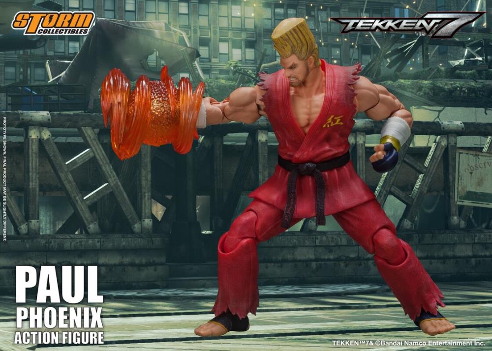 Tekken 7 Paul Phoenix 1/12 Scale Action Figure Gallery Image 21