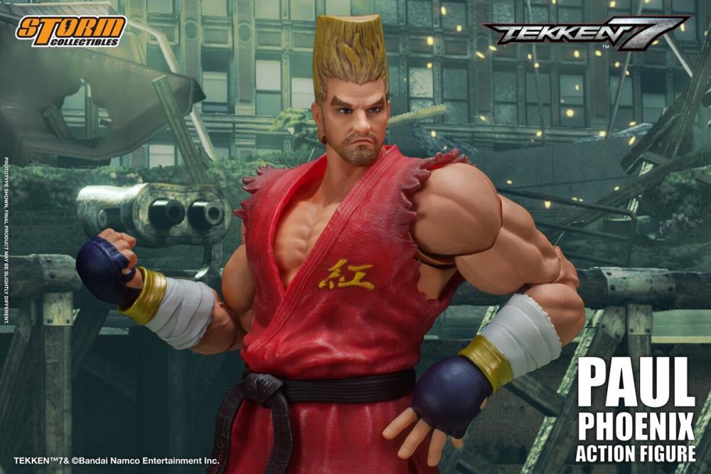 Tekken 7 Paul Phoenix 1/12 Scale Action Figure Gallery Image 14