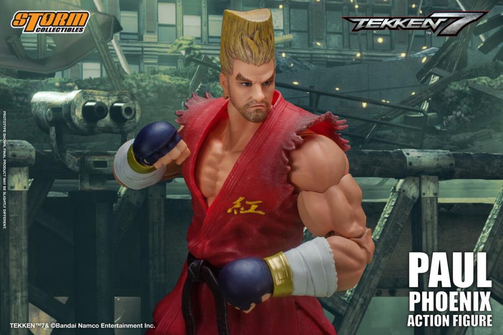 Tekken 7 Paul Phoenix 1/12 Scale Action Figure Gallery Image 15