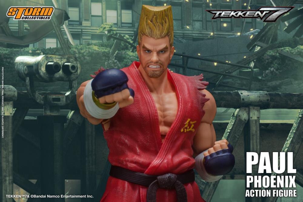 Tekken 7 Paul Phoenix 1/12 Scale Action Figure Gallery Image 17