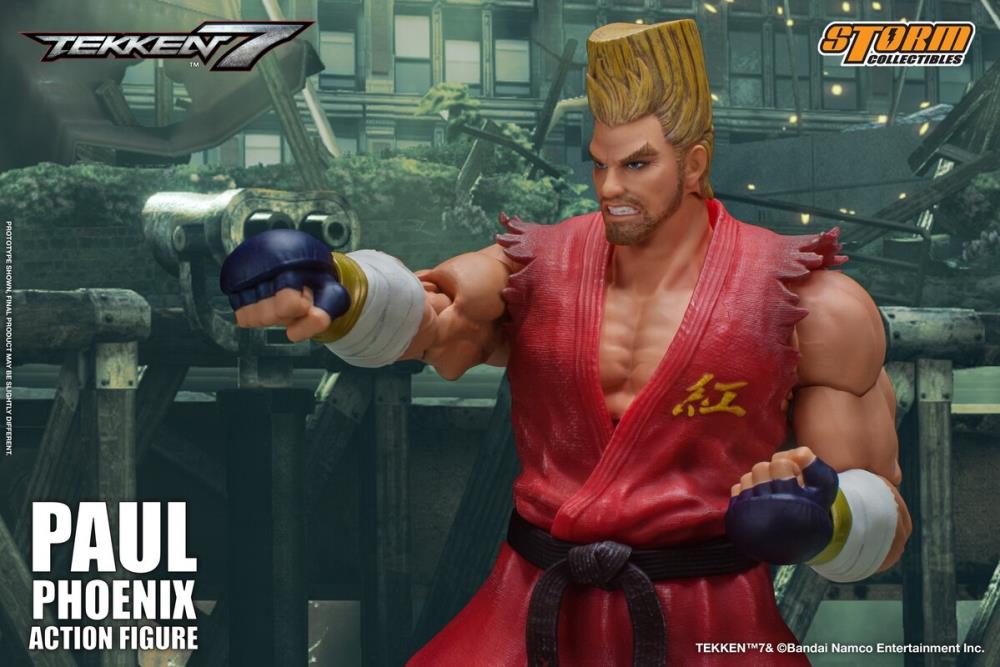 Tekken 7 Paul Phoenix 1/12 Scale Action Figure Gallery Image 16