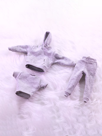 Wei Garment (Gray) 1/12 Scale Outfit Set Gallery Image 2
