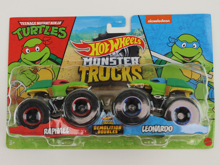 Hot Wheels Monster Trucks Demolition Doubles Wave 3 Set of 4 Two-Packs Gallery Image 4