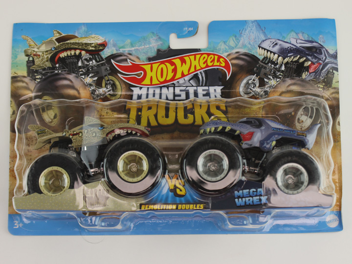Hot Wheels Monster Trucks Demolition Doubles Wave 3 Set of 4 Two-Packs Gallery Image 6