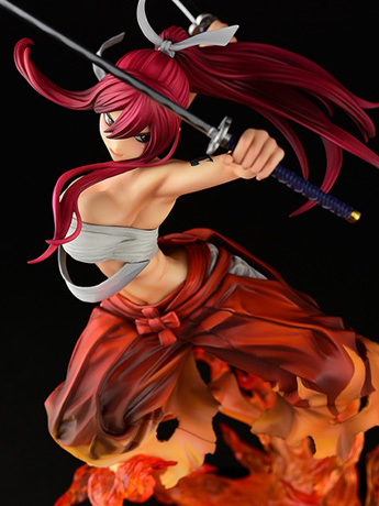 Fairy Tail Erza Scarlet the Samurai (Kurenai Ver.) 1/6 Scale Figure
