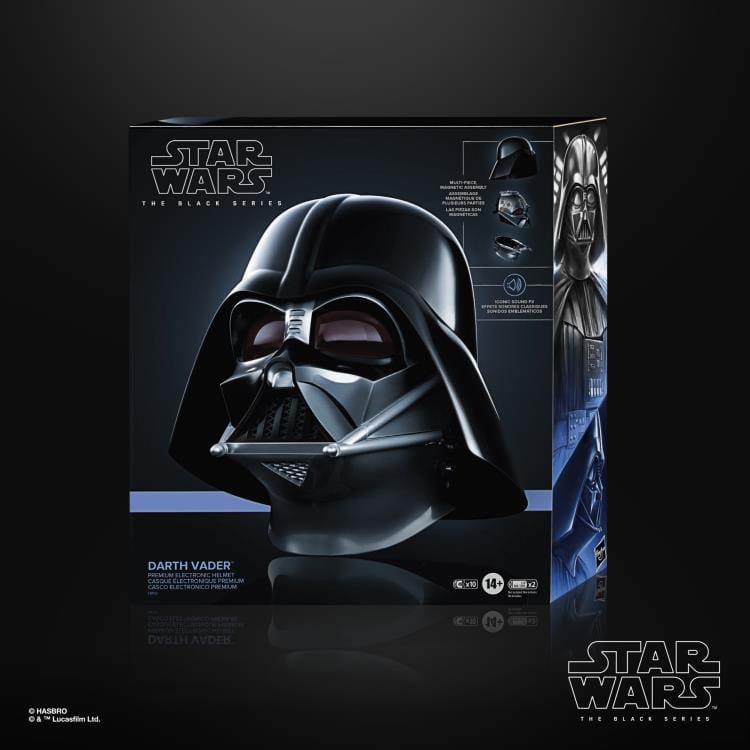Star Wars: The Black Series Darth Vader 1:1 Scale Wearable Electronic Helmet (Obi-Wan Kenobi) Gallery Image 8