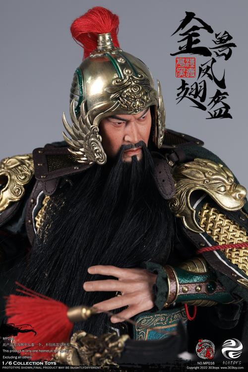Three Kingdoms Series Golden Phoenix Wing Helmet 1/6 Scale Accessory Gallery Image 6