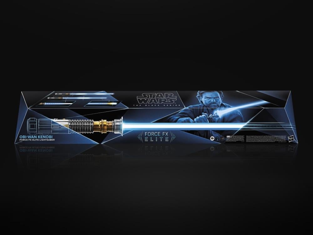 Star Wars: The Black Series Obi-Wan Kenobi (Obi-Wan Kenobi) Force FX Elite Lightsaber Gallery Image 9