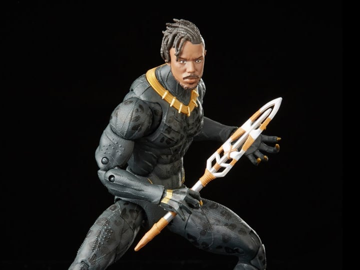Black Panther Marvel Legends Legacy Collection Erik Killmonger Action Figure Gallery Image 1