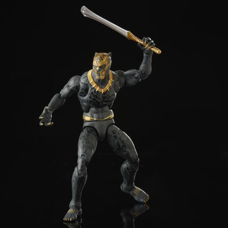 Black Panther Marvel Legends Legacy Collection Erik Killmonger Action Figure Gallery Image 4