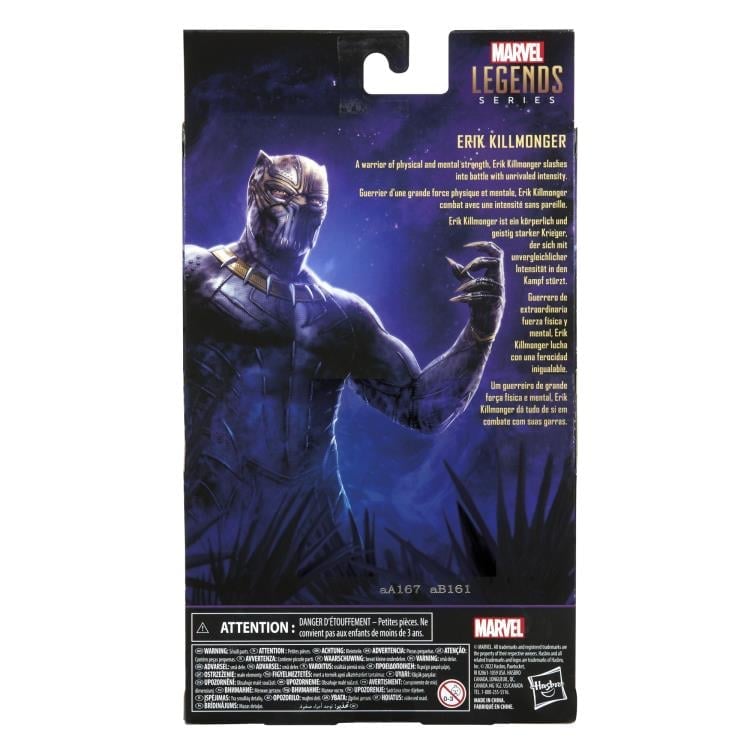 Black Panther Marvel Legends Legacy Collection Erik Killmonger Action Figure Gallery Image 11