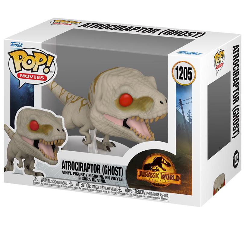 Pop! Movies: Jurassic World: Dominion -  Atrociraptor (Ghost) Gallery Image 3