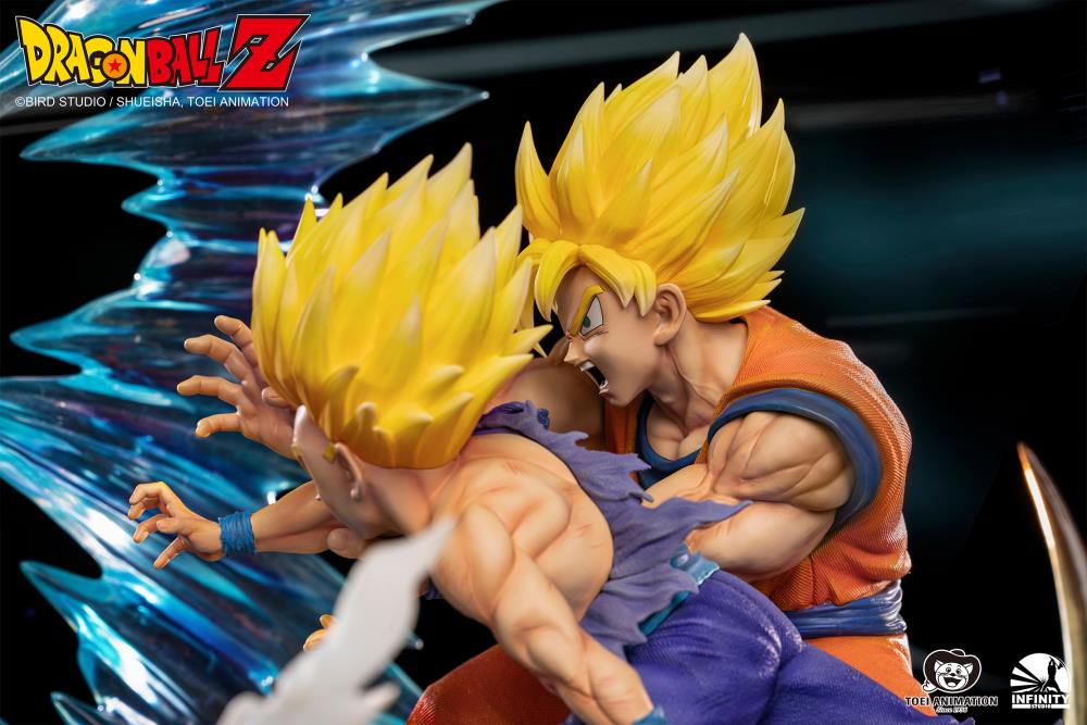 Dragon Ball Z Goku & Gohan vs. Cell 1/6 Scale Limited Edition Statue Gallery Image 8