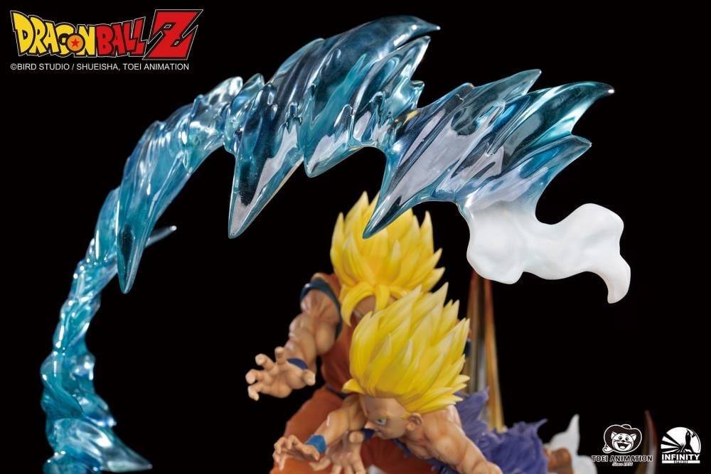 Dragon Ball Z Goku & Gohan vs. Cell 1/6 Scale Limited Edition Statue Gallery Image 9