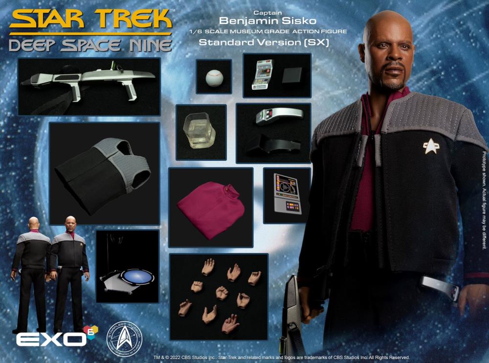 Star Trek: Deep Space Nine Captain Benjamin Sisko (Standard Ver.) 1/6 Scale Figure Gallery Image 12