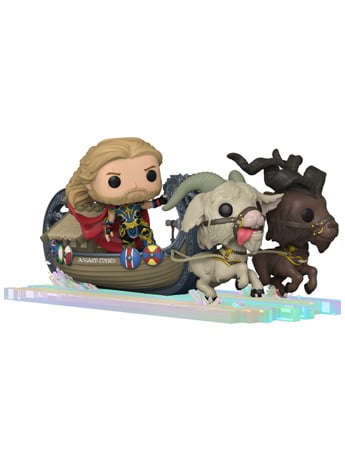 Pop! Rides Deluxe: Thor: Love and Thunder - Goat Boat with Thor, Toothgnasher & Toothgrinder Gallery Image 2
