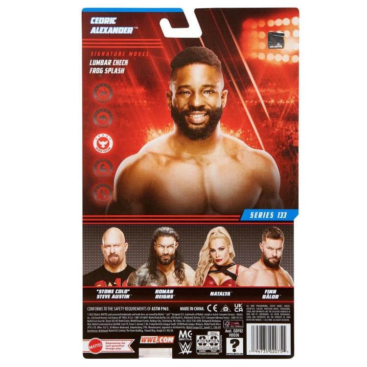 WWE Basic Series 133 Cedric Alexander Figure Gallery Image 8
