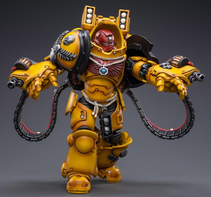 Warhammer 40K Imperial Fists Aggressor Brother Sergeant Lycias 1/18 Scale Figure Gallery Image 5