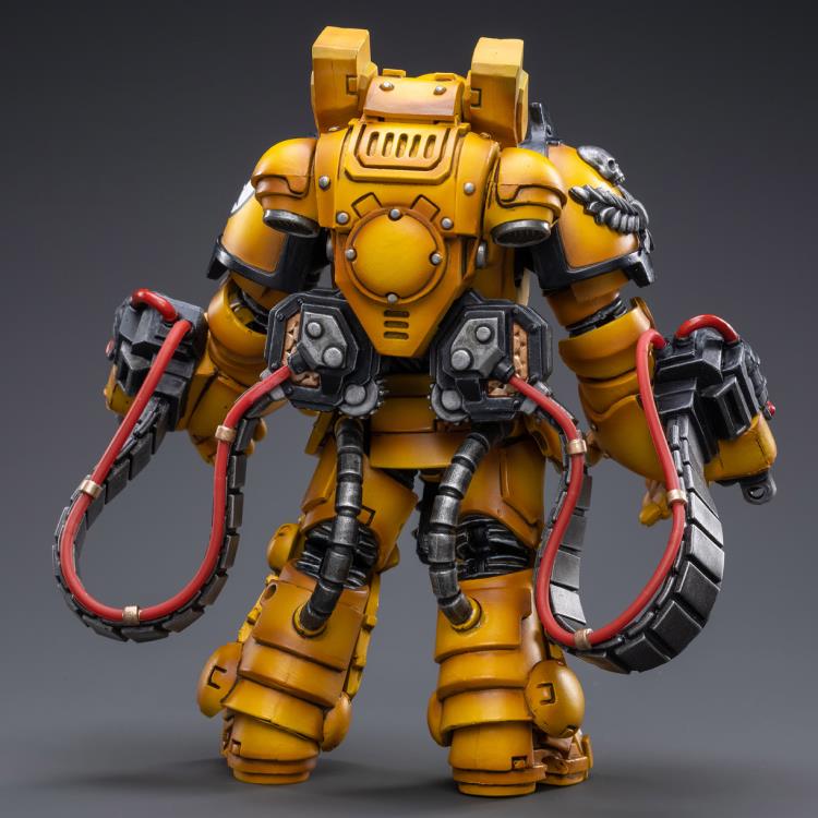 Warhammer 40K Imperial Fists Aggressor Brother Sergeant Lycias 1/18 Scale Figure Gallery Image 6